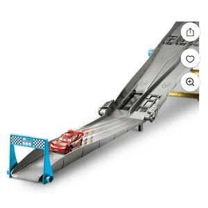 Disney Pixar Cars Florida Speedway Race-Off Playset (Speedway Only, No Box&Car)